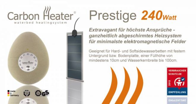 Wasserbett Heizung Prestige
