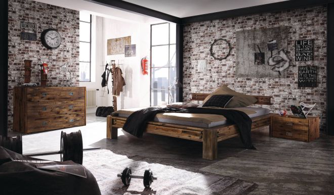 Hasena San Luca Edition pronto - Wood Bett