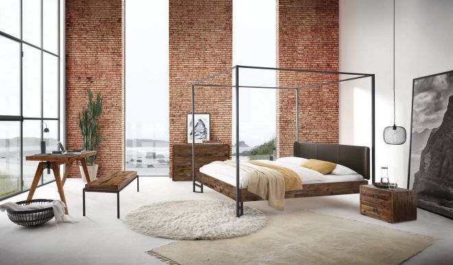 Hasena Loft 18 Factory - Line, Cielo Füsse, Obag Kopfteil