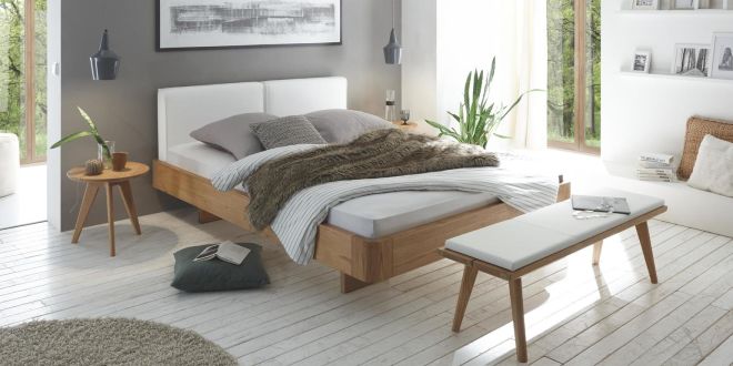 Massage Gelbett 180x220 Dual Oak Bianco Cemoa Airo